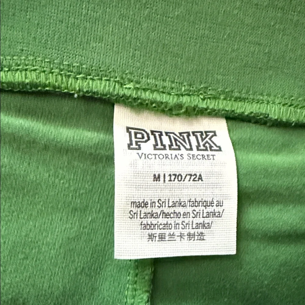 PINK Victoria’s Secret Green Pleated Mini Tennis Skort Size Medium